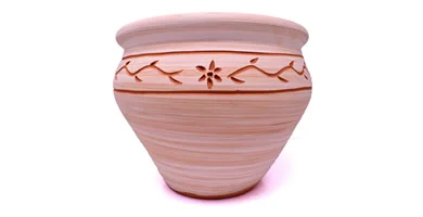 macetero barro barato
